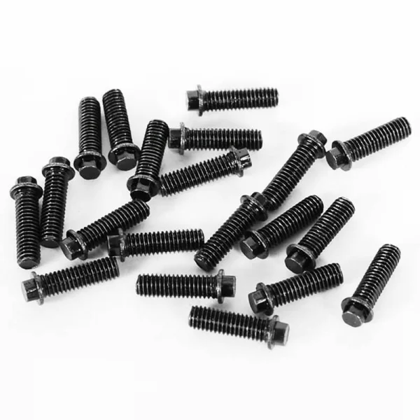RC4WD Miniature Scale Hex Bolts (M3x 10mm) (Black) — image 3 of 3