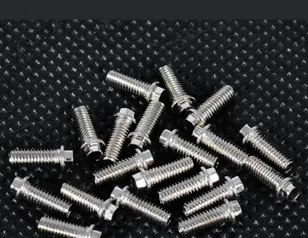 RC4WD Miniature Scale Hex Bolts (M3x8mm) (Silver) — image 3 of 3