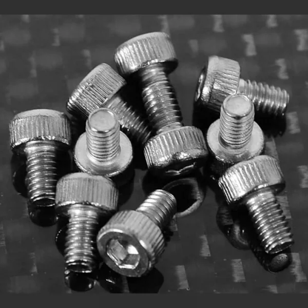 RC4WD Socket Head Cap Screws M2.5 x 4mm (10) (Silver) RC4WD &mdash; image 2 of 2