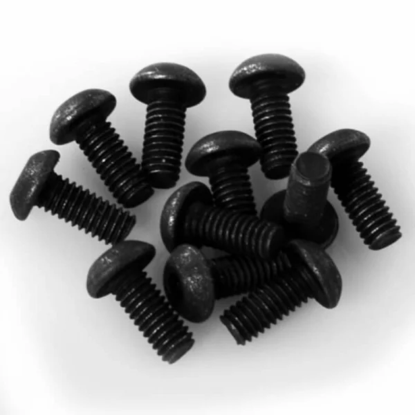 Steel Button Head Cap Screws M2.5 x 6mm (10) &mdash; image 2 of 2