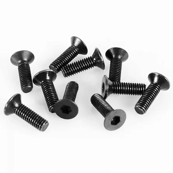 RC4WD Steel Flat Head Cap Screws M3 x 10mm (10) RC4WD