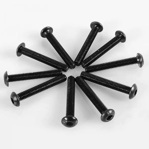 RC4WD Steel Button Head Cap Screws M3 x 20mm (10) RC4WD — image 2 of 2