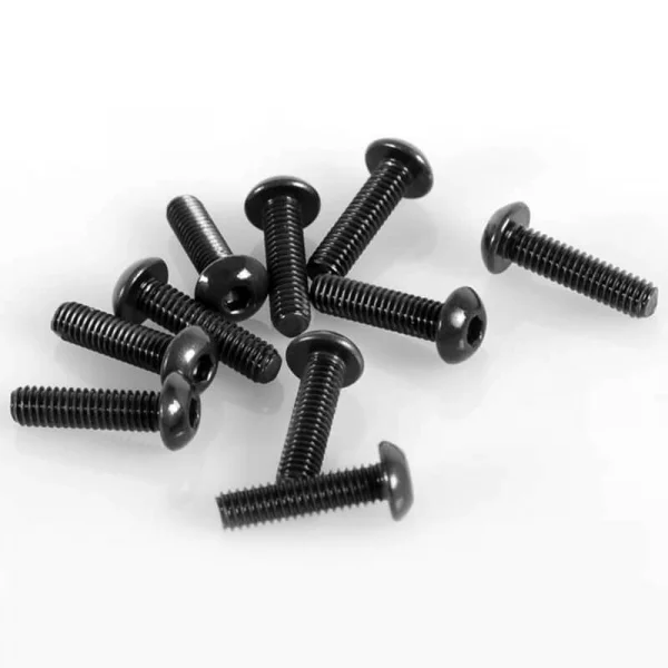 RC4WD Steel Button Head Cap Screws M2.5 x 10mm (10) &mdash; image 4 of 4
