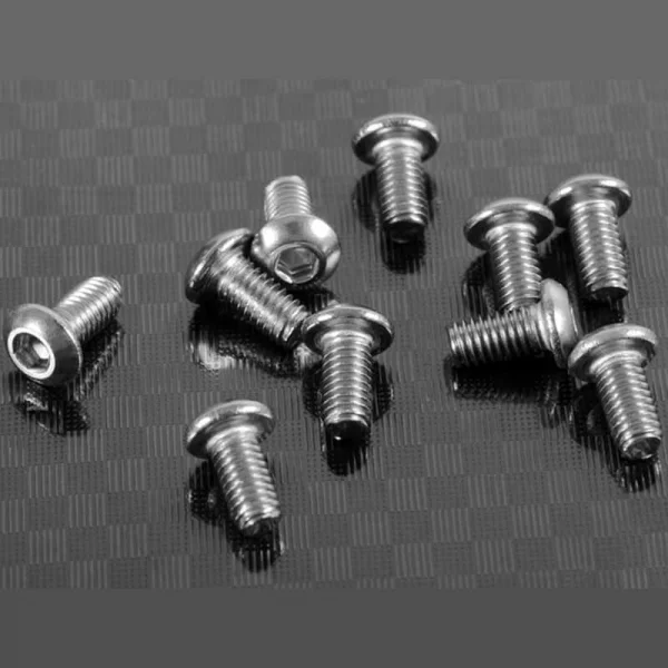 RC4WD Button Head Cap Screws M3 x 6mm (10) RC4WD &mdash; image 2 of 2