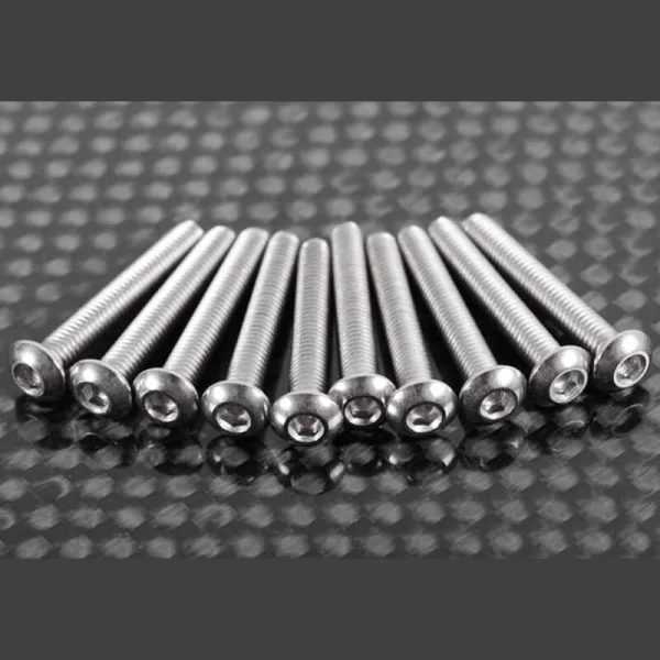 RC4WD Button Head Cap Screws M3 x 20mm (10) RC4WD — image 2 of 2