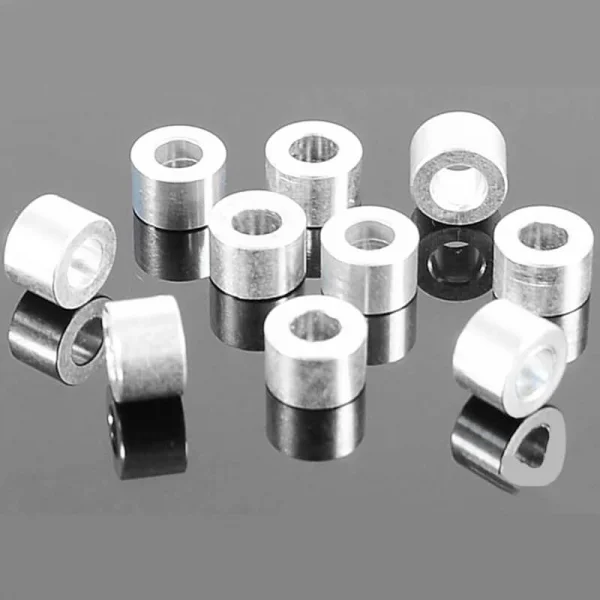 RC4WD 4mm Silver Spacer with M3 Hole (10) RC4WD