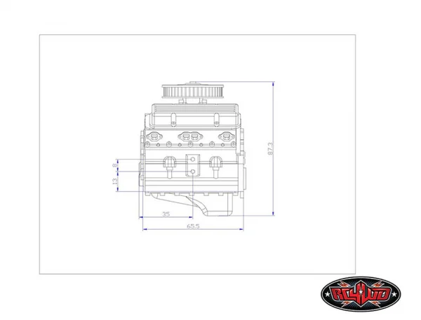 RC4WD 1:10 V8 Scale Engine — image 12 of 16