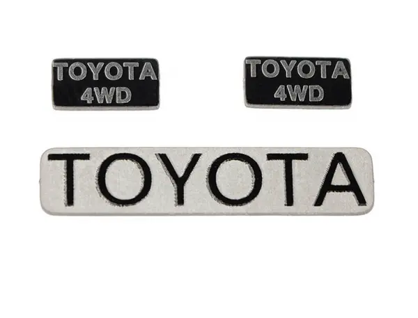 RC4WD Metal Emblems 1985/1987 Toyota Pickups/Xtracab &mdash; image 4 of 4