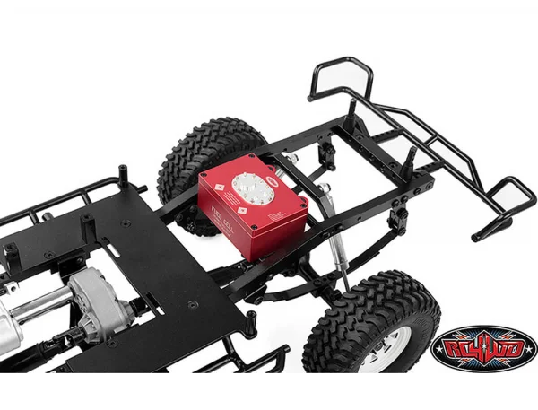 RC4WD Billet Aluminium Fuel Cell Radio Box (Red)