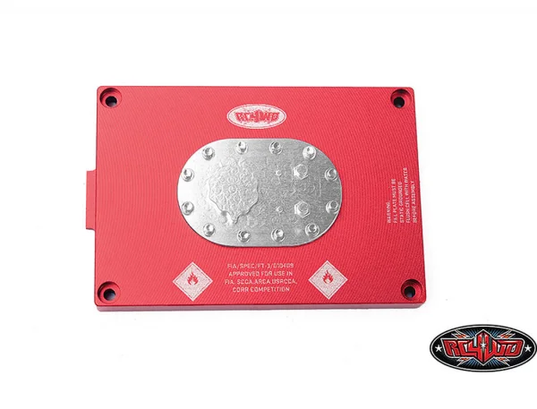 RC4WD Billet Aluminium Fuel Cell Radio Box (Red)
