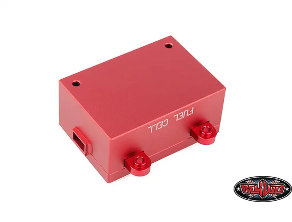 RC4WD Billet Aluminium Fuel Cell Radio Box (Red)