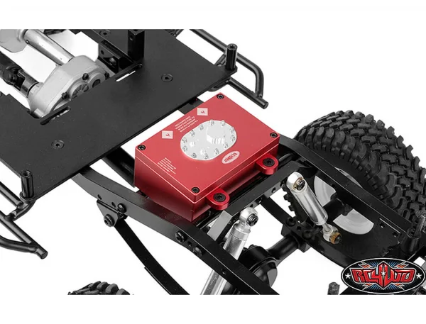 RC4WD Billet Aluminium Fuel Cell Radio Box (Red)