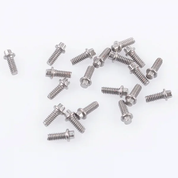 RC4WD Miniature Scale Hex Bolts (M1.6 x 4mm) (Silver) — image 4 of 4