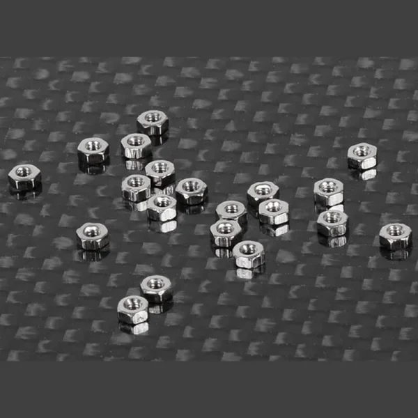 Regular M1.6 Nuts (Silver) &mdash; image 2 of 2