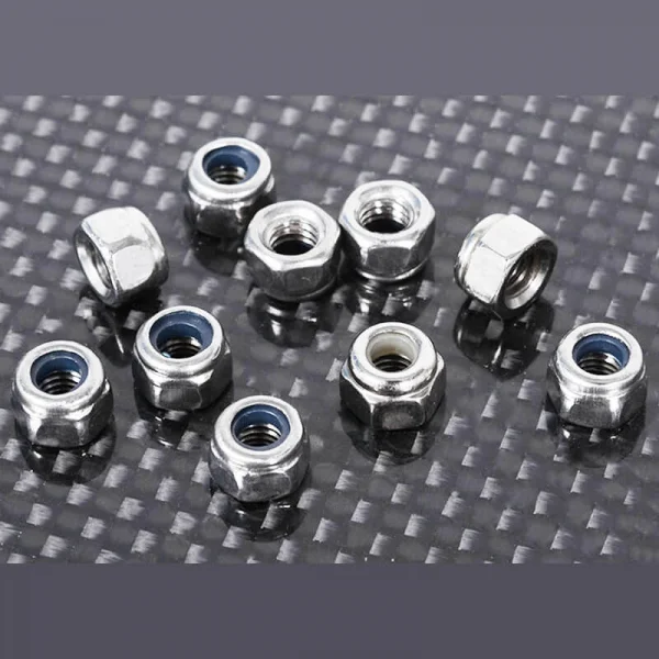 RC4WD Nylock Nuts M4 (Silver) RC4WD — image 2 of 2