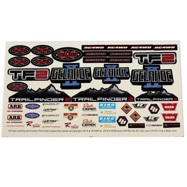 RC4WD Logo Decal Sheet — image 4 of 4