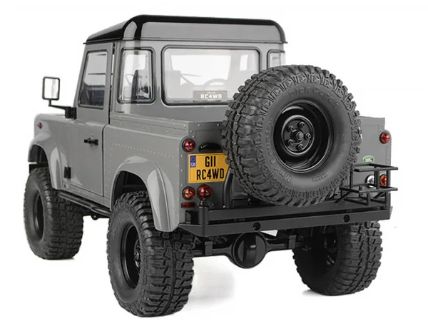 RC4WD Tough Armor Swing Away Tire Carrier w/Fuel holder for the Gelande 2 rear Bumper — image 2 of 14