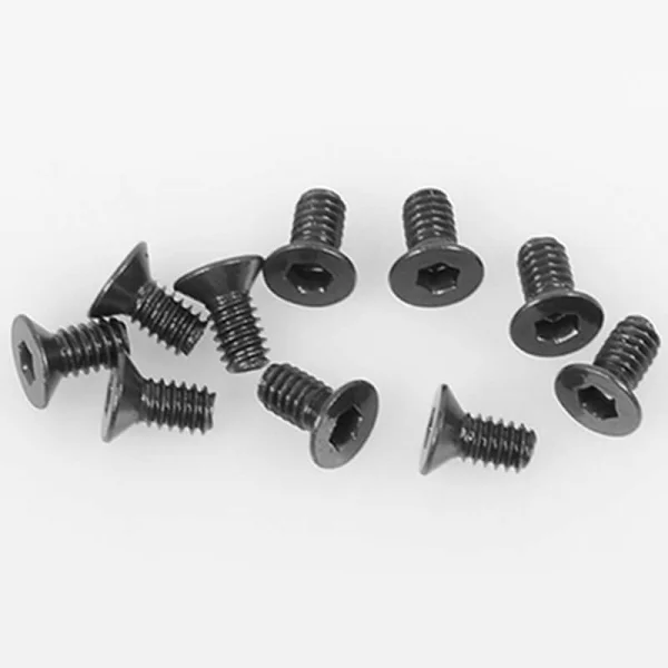 RC4WD Steel Flat Head Cap Screw M2 X 4mm (10) RC4WD — image 2 of 2