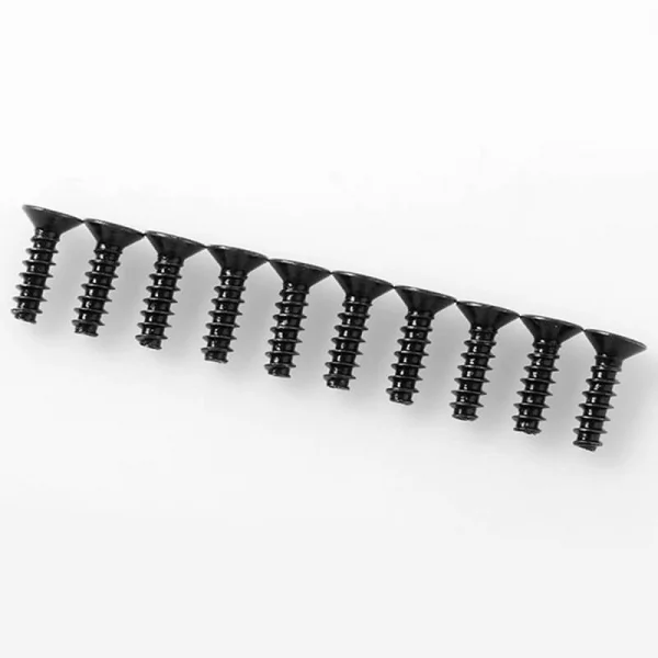 RC4WD Flat Head Self Tapping Screws M3 X 10mm (Black) RC4WD — image 2 of 2