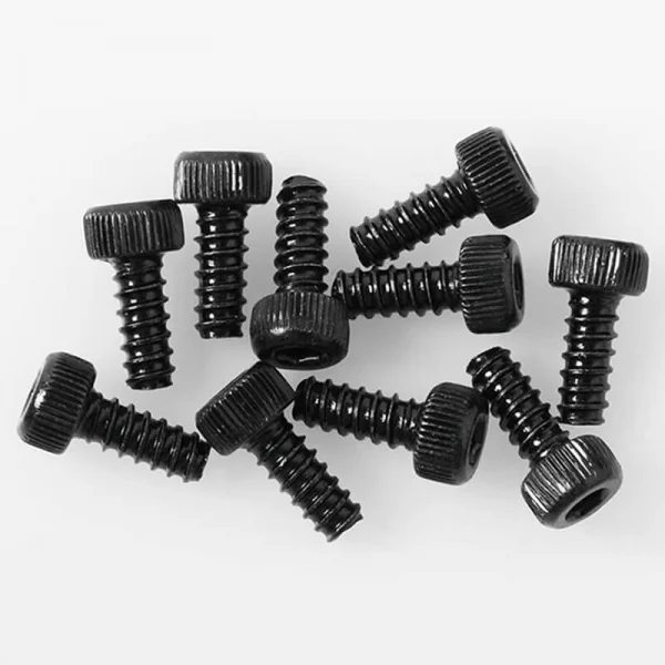 RC4WD Socket Head Self Tapping Screws M2 X 6mm (Black) — image 2 of 2