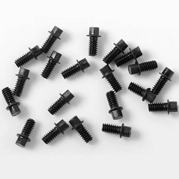 RC4WD Miniature Scale Hex Bolts (M2 x 4mm) (Black) RC4WD — image 2 of 2