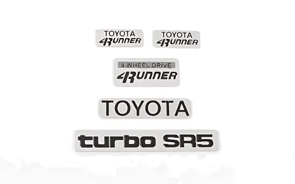 RC4WD 1985 Toyota 4Runner Emblem Set RC4WD — image 1 of 5