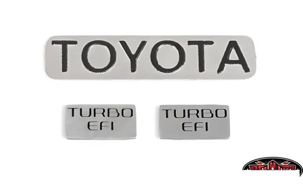 RC4WD 1987 Toyota Xtra Cab Metal Emblems RC4WD — image 1 of 3