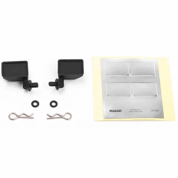 RC4WD Rubber Side Mirrors for 1:10 Black Rock RC4WD