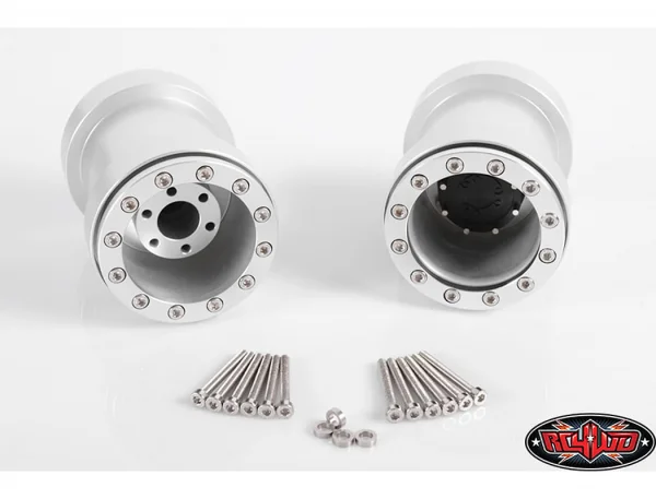 RC4WD Universal Monster Truck Beadlock Wheels V2 For Clod Buster (Aluminium) — image 1 of 7