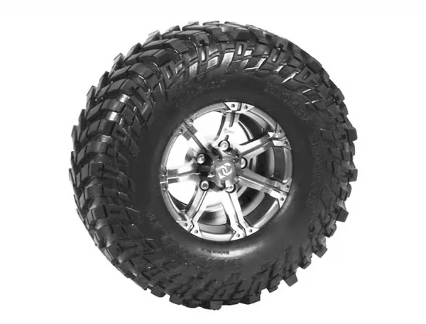 RC4WD Dick Cepek Gun Metal 7 1.9 Internal Beadlock Wheels