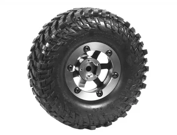 RC4WD Dick Cepek Gun Metal 7 1.9 Internal Beadlock Wheels
