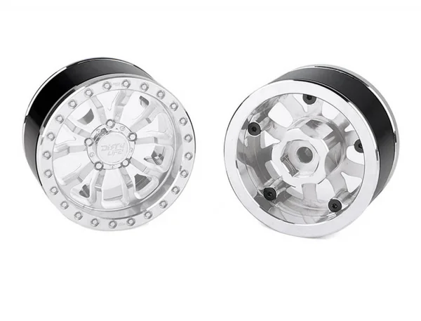RC4WD Land Rover Disco Freestyle 1.9 Wheels (Gun Metal) - (SET OF 4)