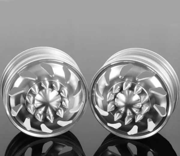 Force Directional Semi Front Wheels w/Spiked Caps RC4WD
