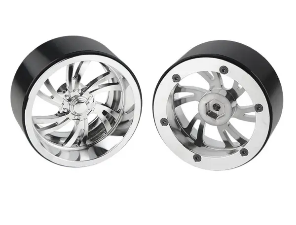 RC4WD Dick Cepek Gun Metal 7 2.2 Internal Beadlock Wheels — image 4 of 10