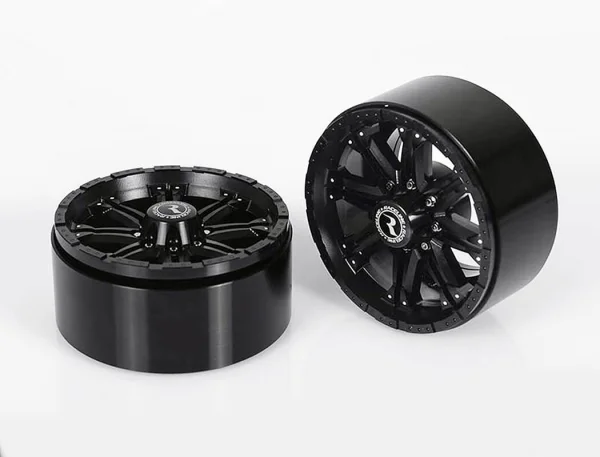 RC4WD Raceline Octane 2.2 Beadlock Wheels (Black) — image 4 of 6