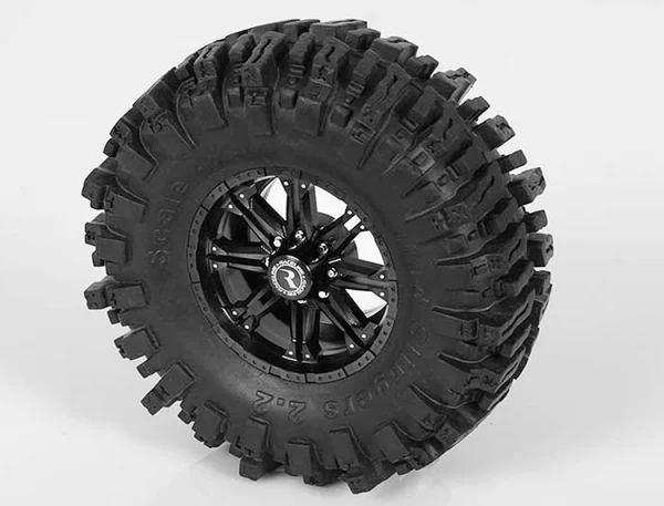 RC4WD Raceline Octane 2.2 Beadlock Wheels (Black) — image 5 of 6