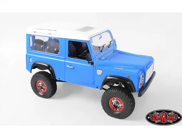 RC4WD TRO 1.7 Stamped Steel Beadlock Wheels (Red/Chrome) — image 3 of 13