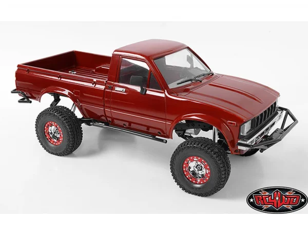RC4WD TRO 1.7 Stamped Steel Beadlock Wheels (Red/Chrome) — image 2 of 13