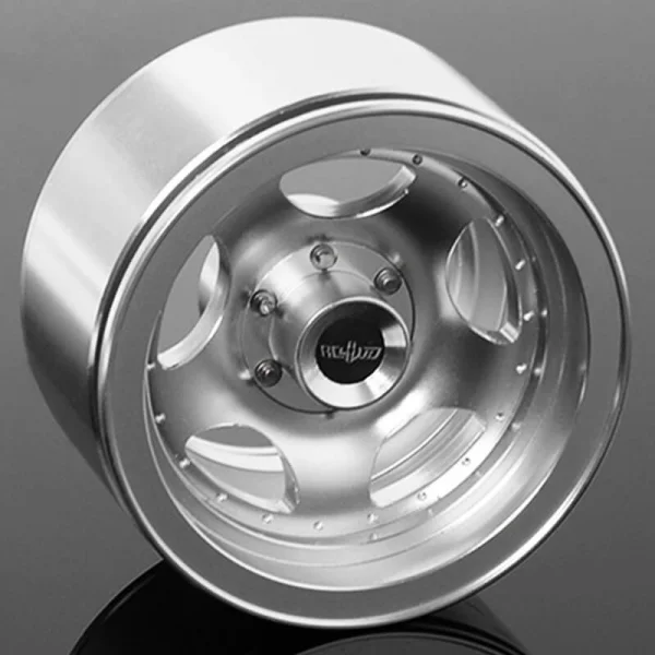 RC4WD Breaker 1.9 Beadlock Wheels 12 mm Hex mount SILVER Alli RC4WD Z-W0288 Blazer