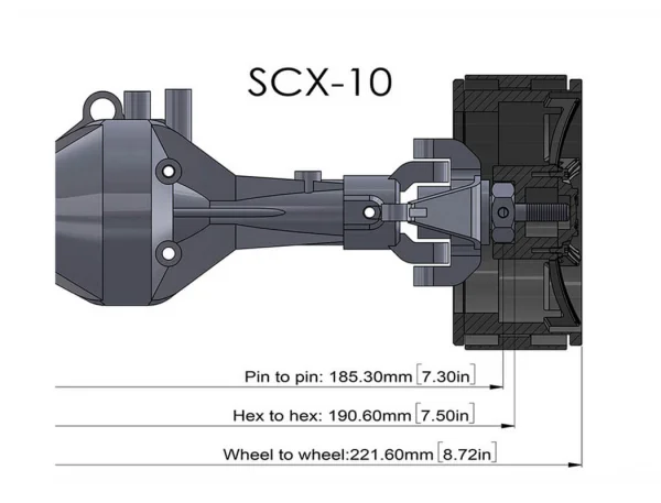 RC4WD Ballistic Offroad Razorback 2.2 Beadlock Wheels