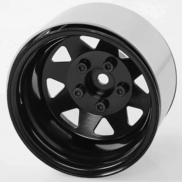 RC4WD 5 Lug Deep Dish Wagon 1.9 Steel Stamped Beadlock Wheels (Black) (4) — image 7 of 7