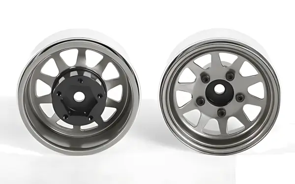 OEM Stamped Steel 1.55 Beadlock Wheels (Plain) — image 1 of 7