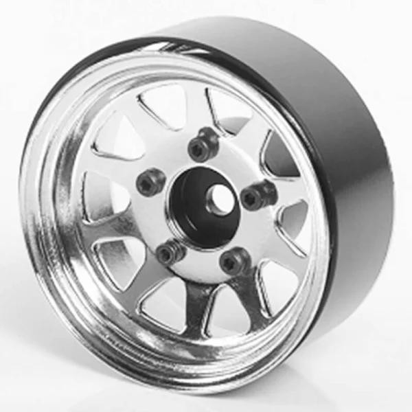 OEM Stamped Steel 1.55 Beadlock Wheels (Chrome) — image 7 of 7