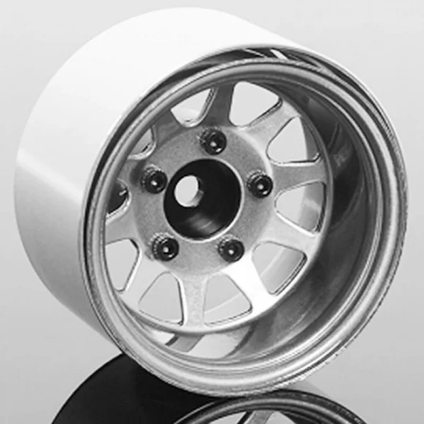 Deep Dish Wagon 1.55 Stamped Steel Beadlock Wheels (Clear) RC4WD — image 7 of 7