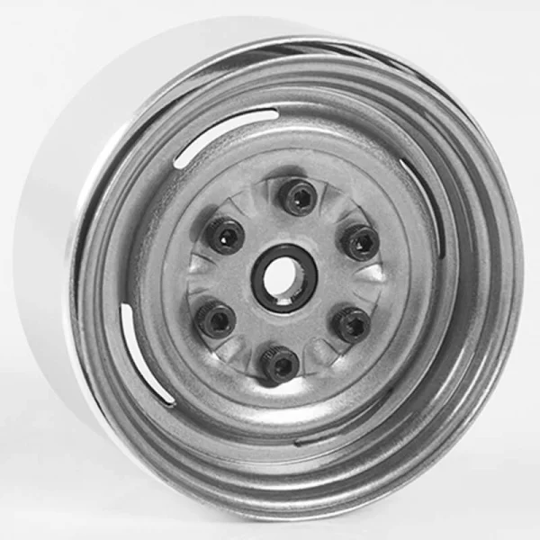 RC4WD Vintage Yota 6 Lug Stamped Steel 1.55 Beadlock Wheels (Clear) RC4WD — image 7 of 7