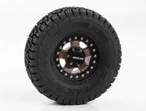 RC4WD Raceline Combat 1.55 Beadlock Wheels RC4WD