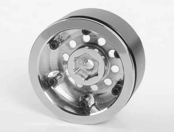 RC4WD Classic 10-Hole Chrome 1.9 Beadlock Wheels (4)