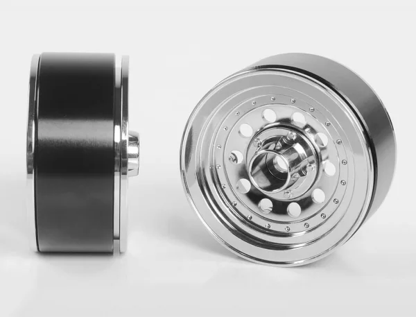RC4WD Classic 10-Hole Chrome 1.9 Beadlock Wheels (4)
