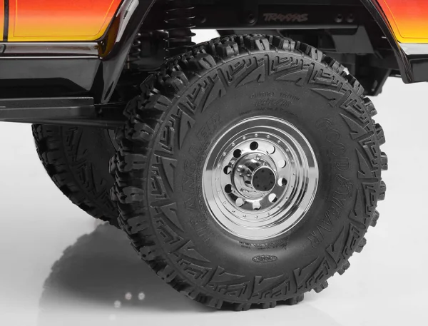 RC4WD Classic 10-Hole Chrome 1.9 Beadlock Wheels (4)