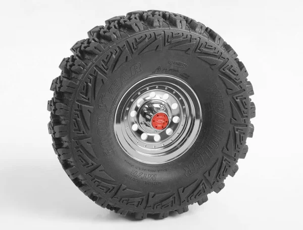 RC4WD Classic 10-Hole Chrome 1.9 Beadlock Wheels (4)
